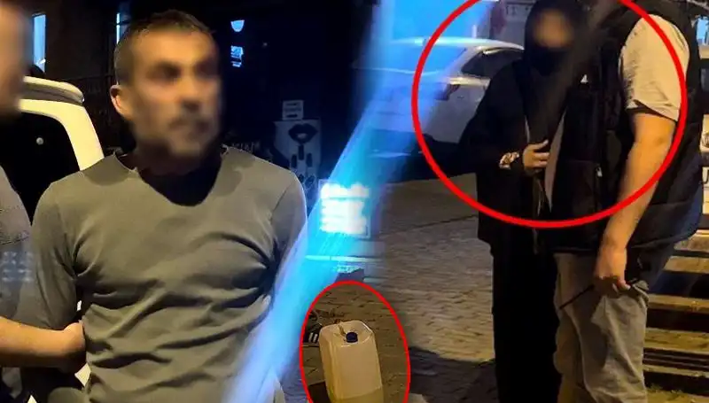 Bursa'da Sokak Ortasında Benzinle Kadın Yakma Girişimi Şok Etti
